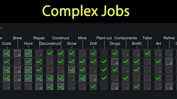 [FSF] Complex Jobs